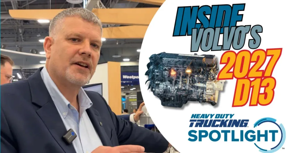 Volvo updates D13 engine for EPA 2027 emissions rules