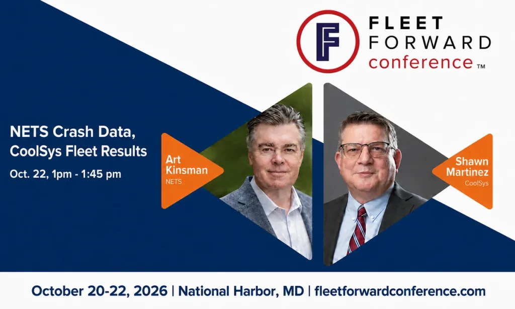 NETS and CoolSys to present crash-cost research at Fleet Forward Conference