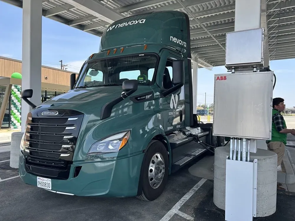 ABB Supports Load Management at Greenlane Electric Truck Charging Hubs