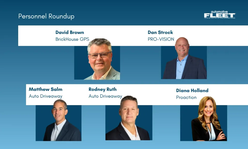 Fleet and telematics companies announce senior leadership changes
