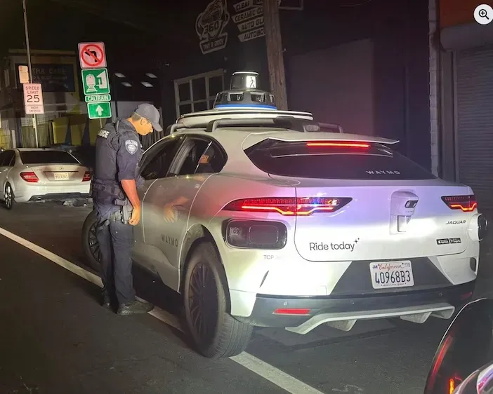 Waymo Autonomous Vehicle Causes Legal Enforcement Gap in California