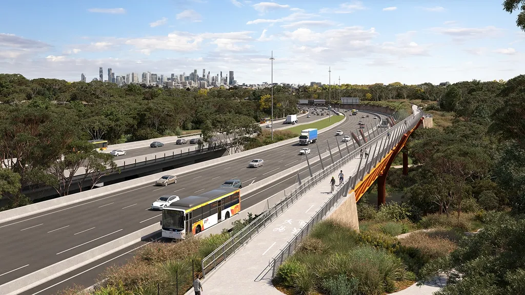 Urban design plan approved for Melbourne’s Eastern Freeway upgrades