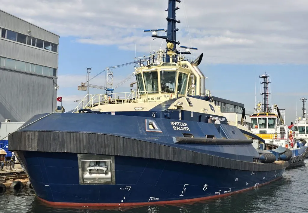 Svitzer Balder completes sea trials with 6 MWh LFP battery