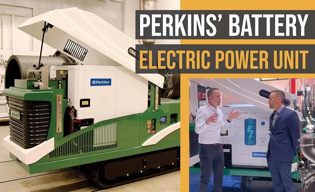 Perkins Introduces Battery-Electric Power Unit at Bauma 2025
