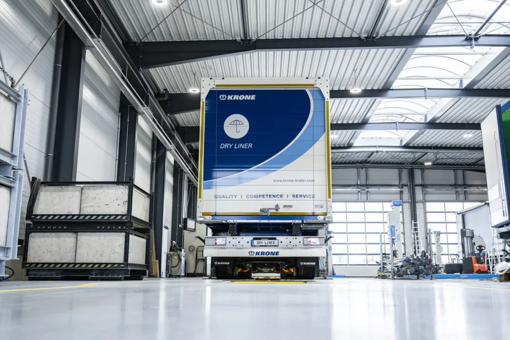 Krone expands trailer service network with seven additional workshops
