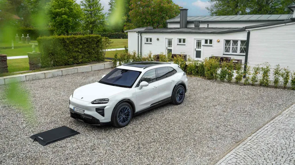Porsche offers wireless EV charging in Germany and other European markets