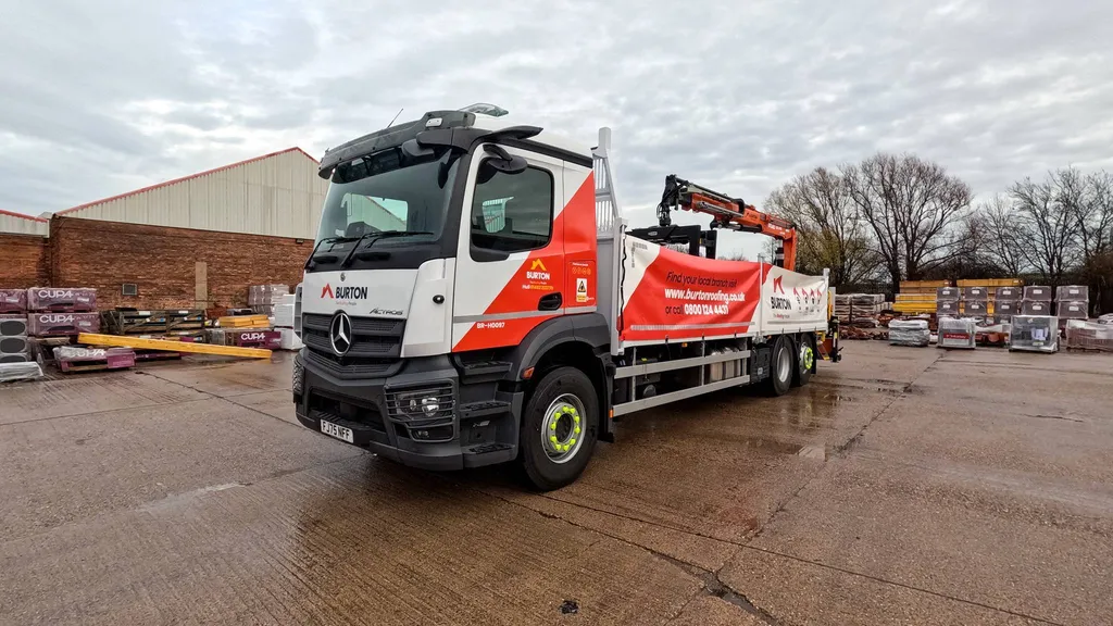 Burton Roofing Merchants deploys Geotab and Motormax fleet safety platform