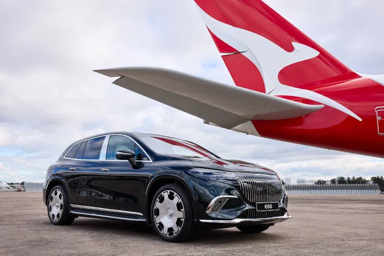 Qantas trials Maybach transfers between Sydney Airport terminals