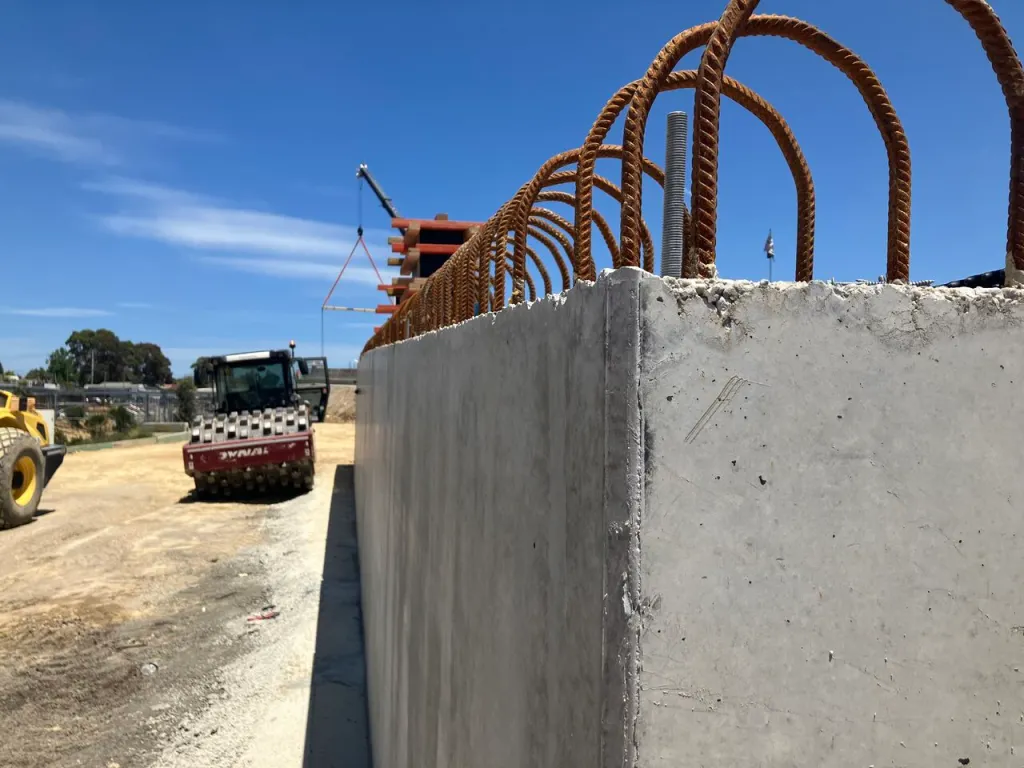 Recycled plastic void formers reduce concrete use on Melbourne road project