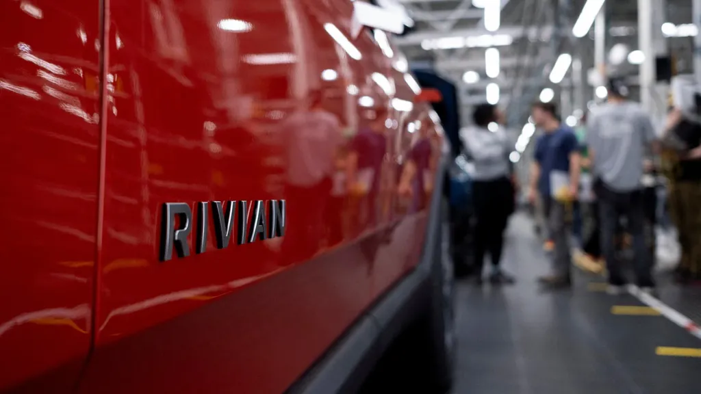 Tornado damages Rivian factory in Normal, Illinois