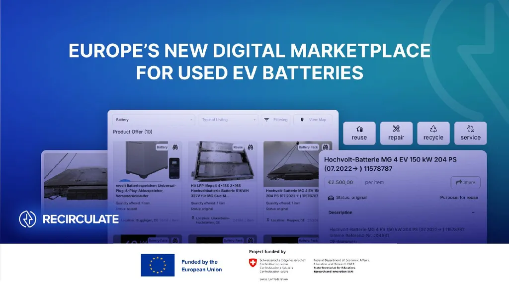 Minespider launches marketplace for second-life EV batteries