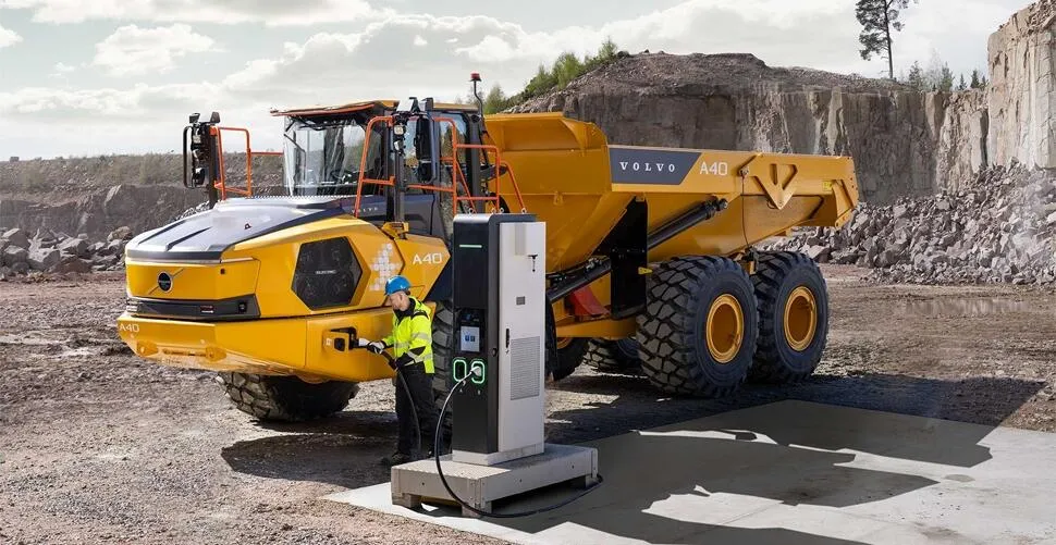 Volvo CE begins production of A30 and A40 Electric haulers