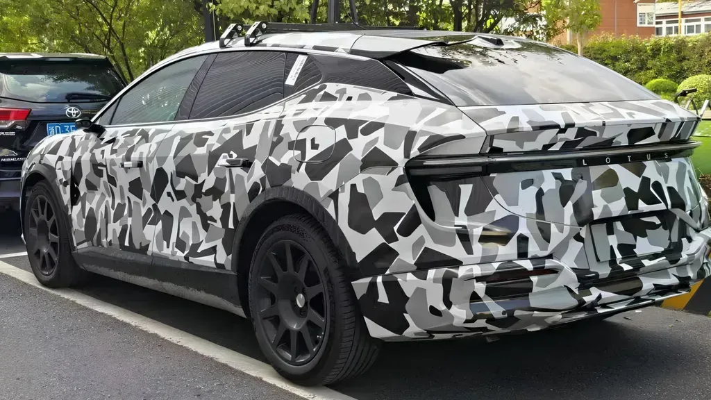 Lotus Eletre PHEV Spotted in China Signalling Hybrid Shift