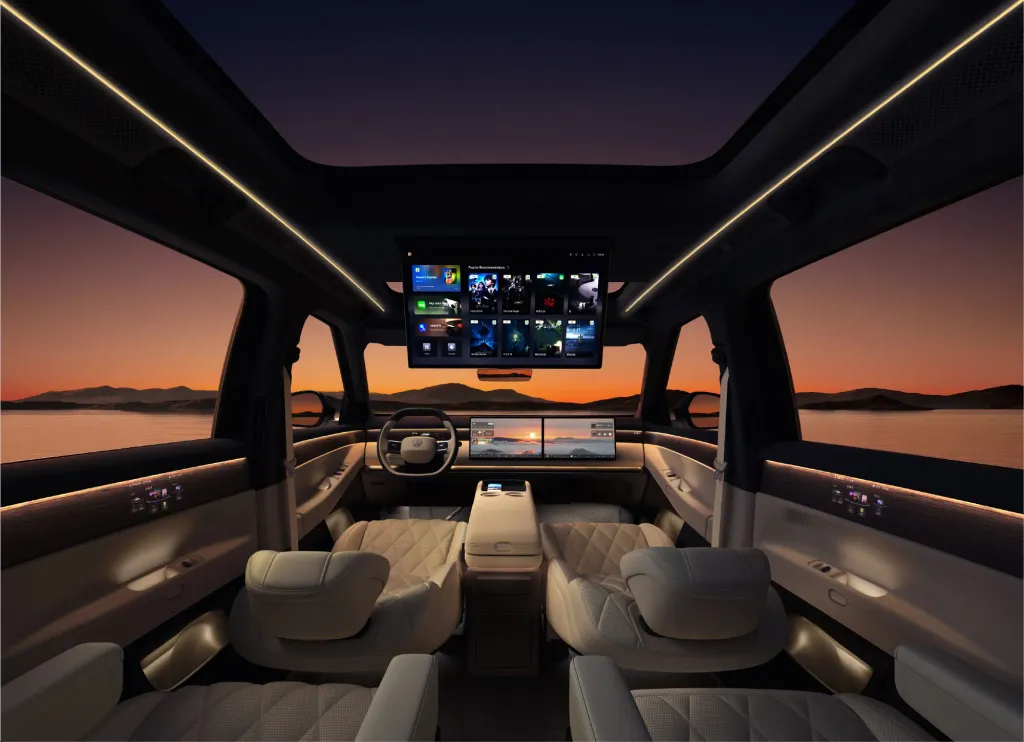 Volkswagen ID. Era 9X interior unveiled in China