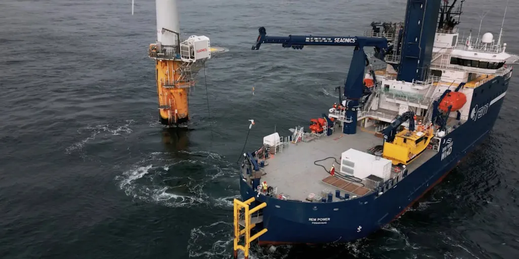 Inductive system enables at-sea charging for vessels