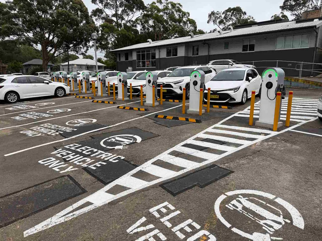 EV charging infrastructure upgraded at two NSW hospitals