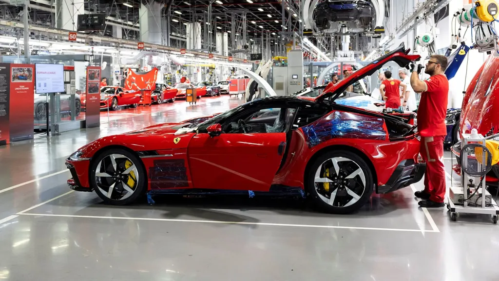 Ferrari advances EV plans as Lamborghini trims EV ambitions