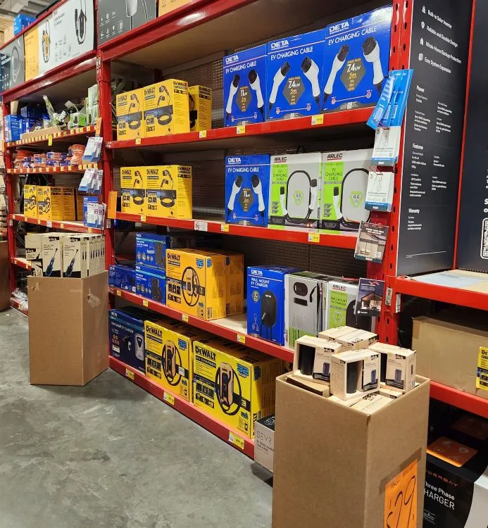 EV charging accessories reach Australian hardware-store shelves