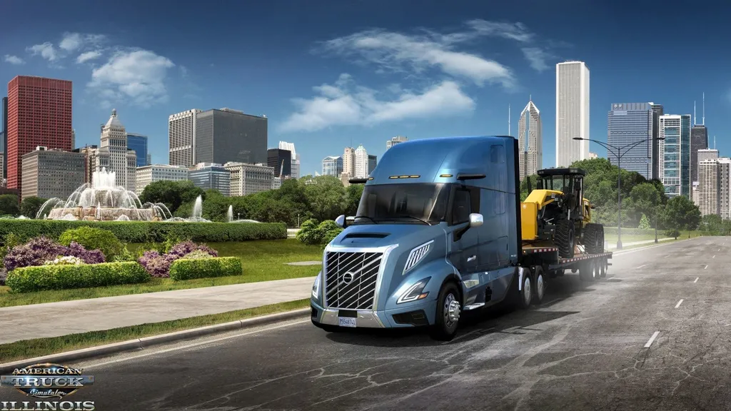 Volvo adds VNL and VNR Electric trucks to American Truck Simulator