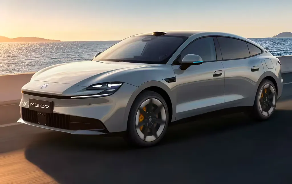 SAIC lists MG 07 plug-in hybrid coupe with 245km electric range