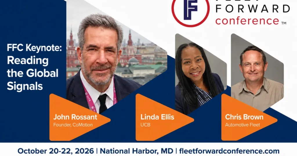 John Rossant named opening keynote speaker for 2026 Fleet Forward Conference