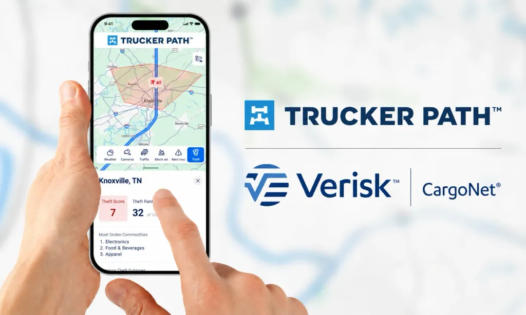 Trucker Path integrates CargoNet theft intelligence into truck navigation