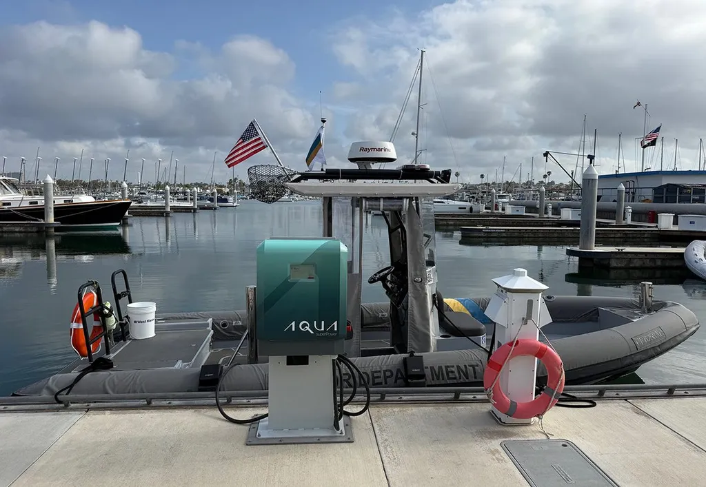 Aqua superPower installs 24 kW marine DC fast charger