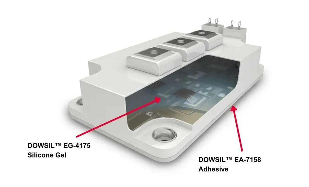 Dow Launches High-Temperature Silicone Gel for EV Power Electronics