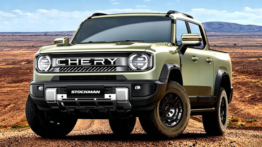Chery Stockman plug-in hybrid mid-size pickup