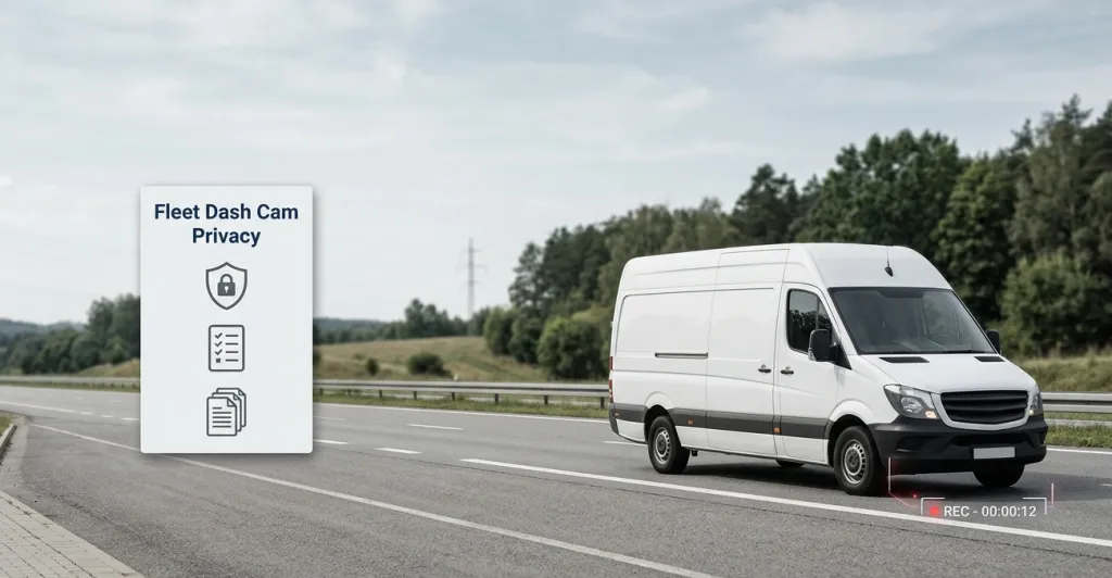 Fleet dash-camera policies must balance safety and driver privacy