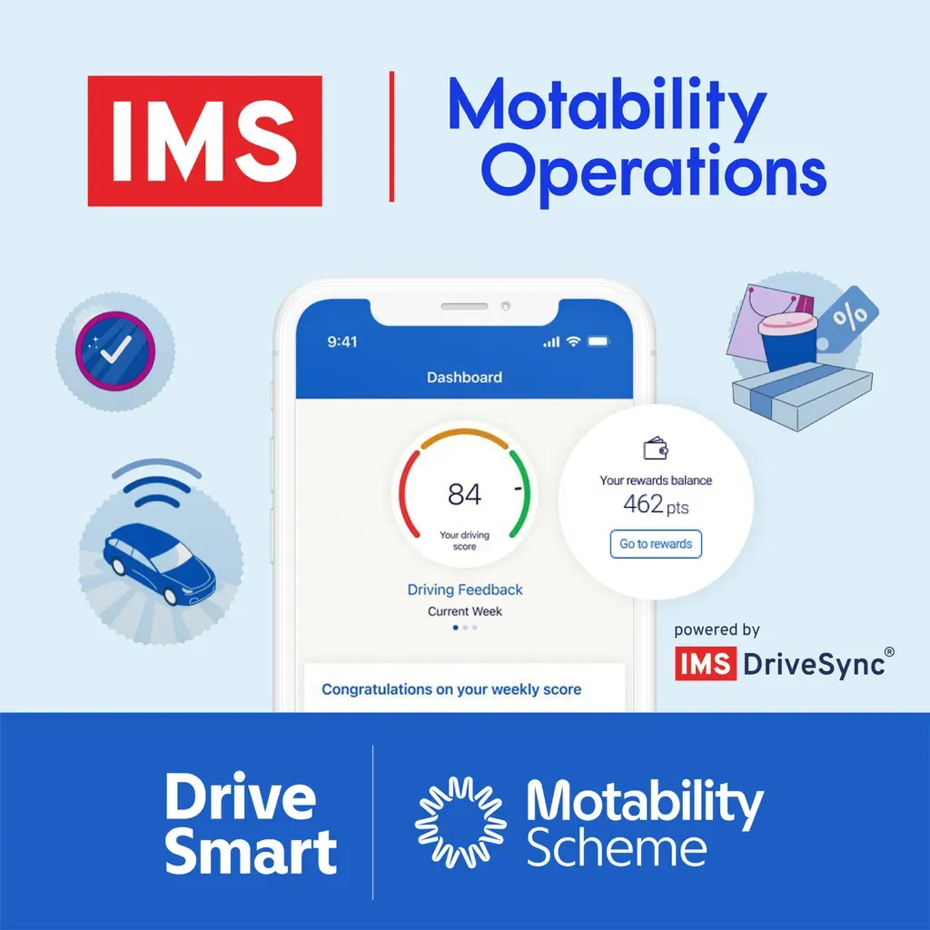 IMS to provide telematics for Motability Drive Smart