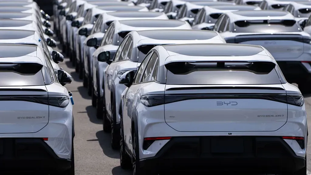 BYD set to surpass Tesla as leading global EV seller