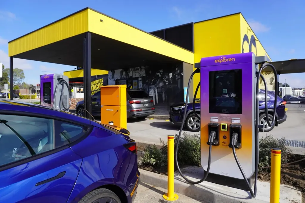 Exploren to invest $30m in Australia network and add more than 600 fast chargers