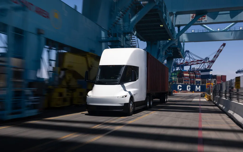 Tesla begins high-volume production of Semi electric trucks