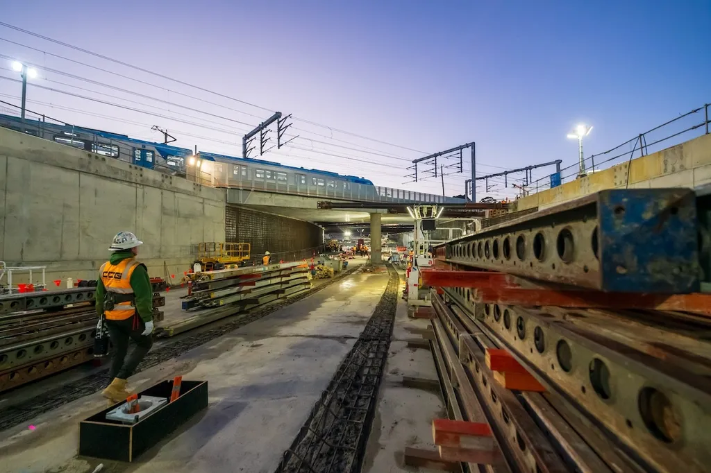 Dandenong Webster Street underpass nears completion