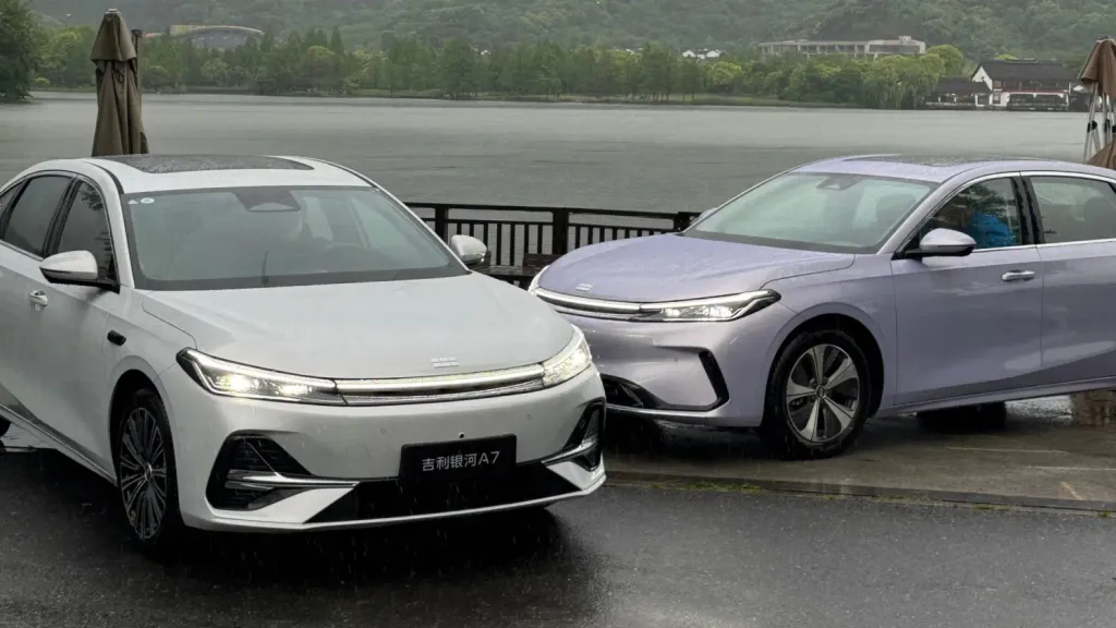 Geely launches updated Galaxy A7 with BEV and PHEV