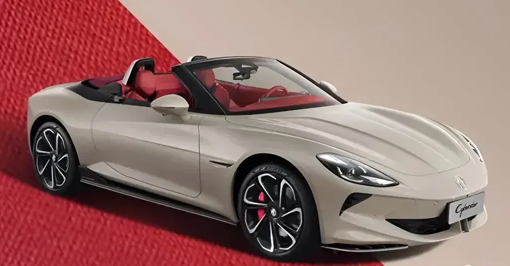MG Launches Cyberster Red Top Edition at $51,500