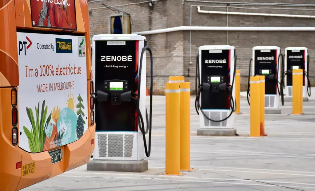 Victoria's First All-Electric Bus Depot Opens with 14 Dual Fast Charging Stations