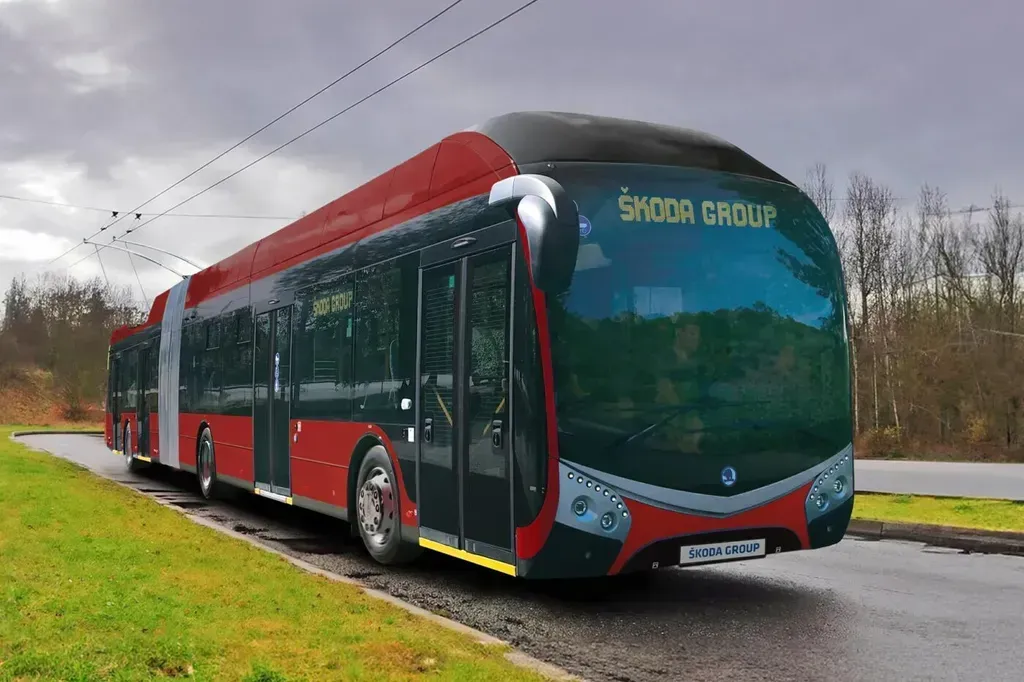 Skoda Group Delivers 35 Battery-Powered Trolleybuses to Budejovice