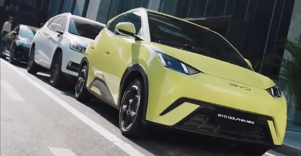 BYD Seagull Expands into International Markets as Dolphin Mini