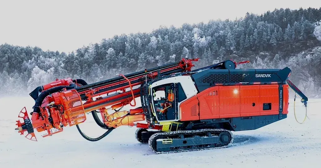 Sandvik Introduces Battery Electric Surface Drill Rig for More Efficient Drilling Operations