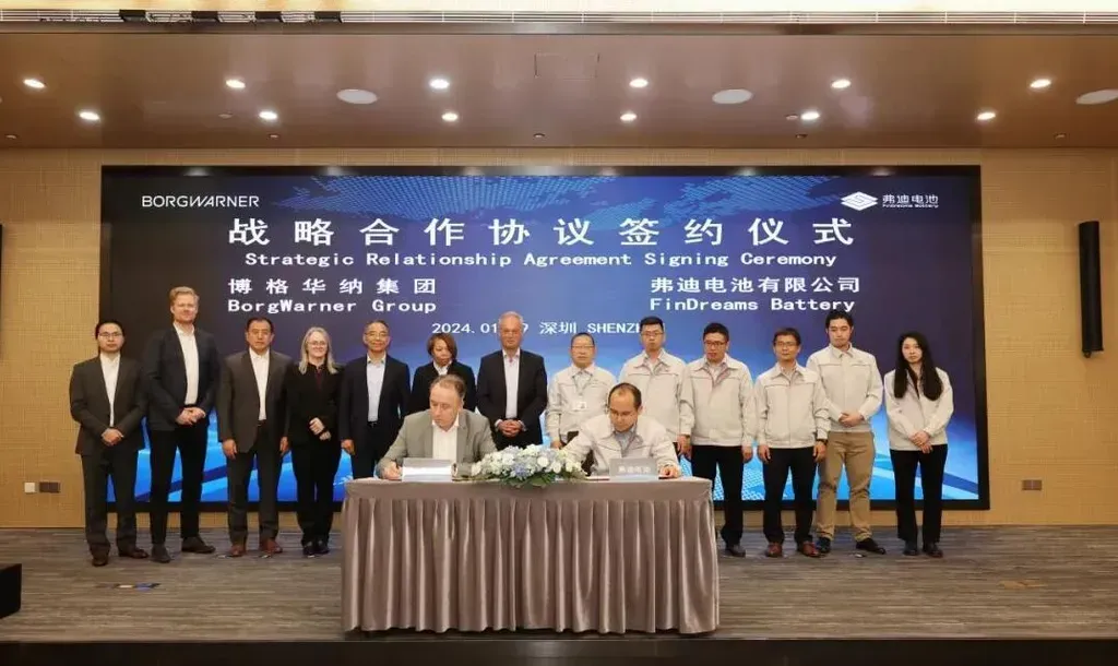 BYD's Battery Unit FinDreams to Supply Blade Battery Cells to US Parts Supplier BorgWarner