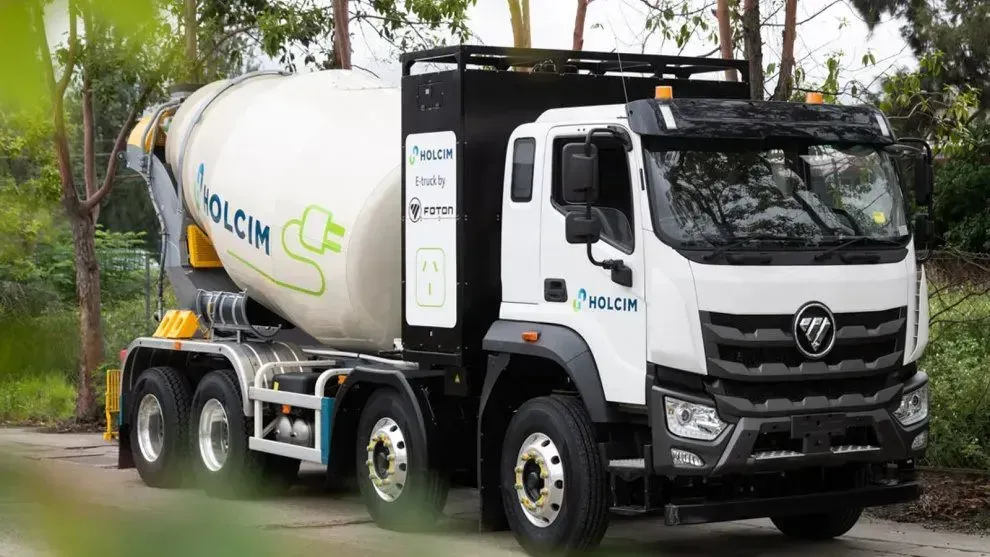 Holcim to Trial First Electric Truck in Australia in Effort to Deliver Lower Carbon Concrete