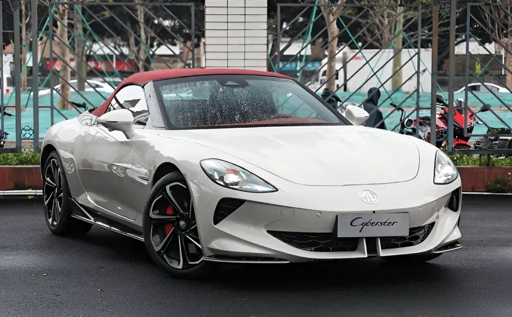 MG Cyberster Red Top Edition Hits Showrooms in China