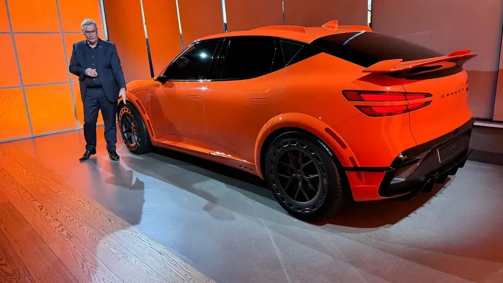 Genesis GV60 Magma' Concept Unveiled as High-Performance EV