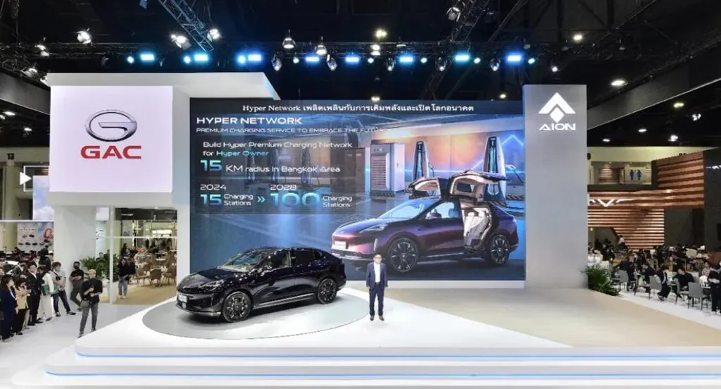 GAC Aion initiates pre-sales of Hyper HT electric SUV in Thailand