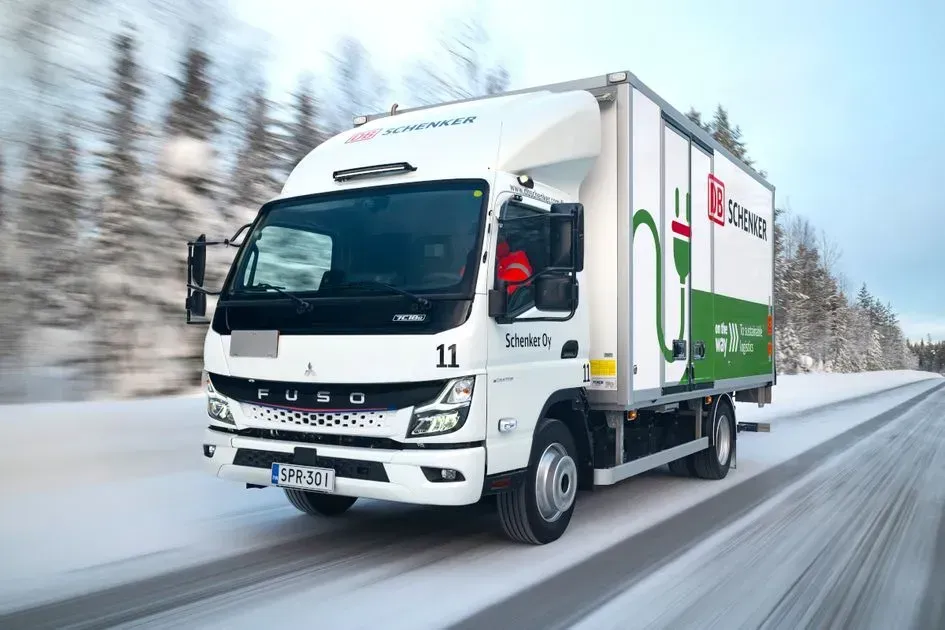 DB Schenker Integrates Fuso eCanter Electric Trucks in Finland for Cold-Weather Operations