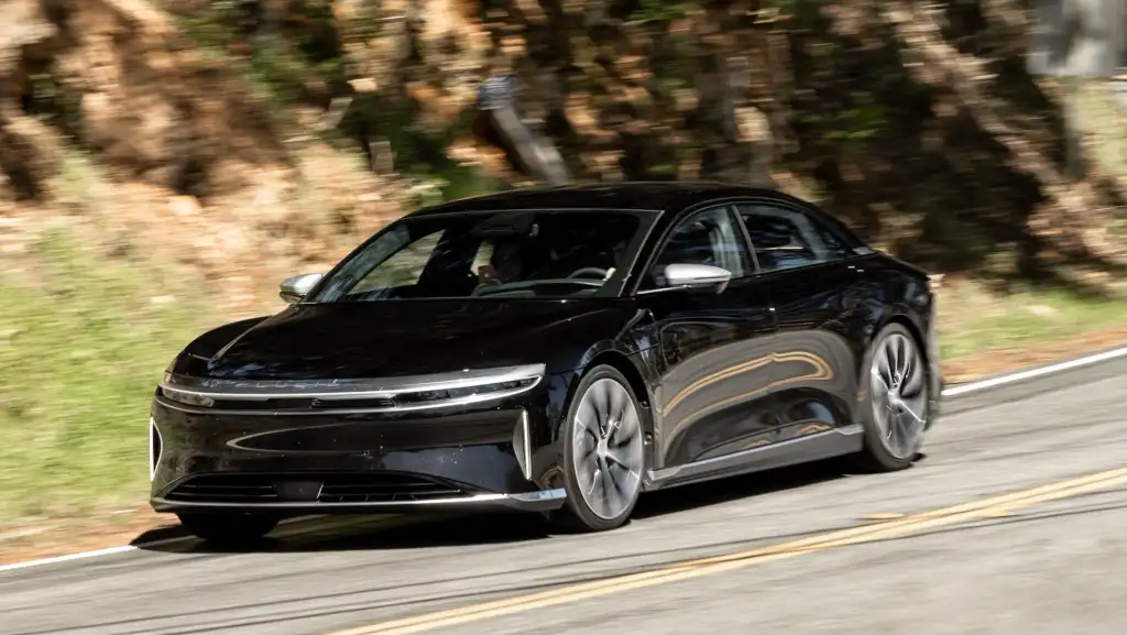 2024 Lucid Air Grand Touring upgrades with heat pump and faster charging capabilities