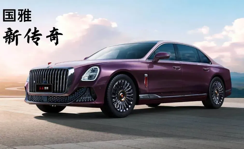 Hongqi Guoya Luxury Sedan Unveiled at Beijing Auto Show