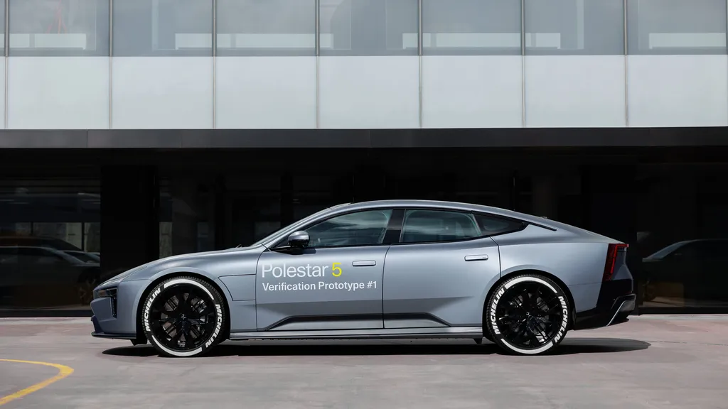Polestar 5 Equipped with StoreDot XFC Cells Charges in 10 Minutes